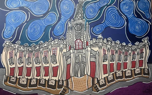 Exposición A CORUÑA, ARTE Y TEXTURA. RAÚL VELLOSO, en A Coruña