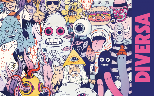 DIVERSA. Mostra Internacional de Ilustración Contemporánea Afundación, en Pontevedra