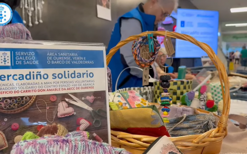 Mercadillo solidario a beneficio de la Asociación Española Contra el Cáncer de Ourense (AECC) - Espazo +60 Ourense
