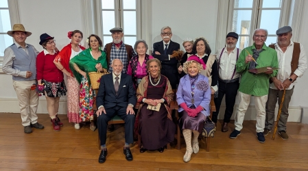Representación de fin de curso del grupo de teatro Espazo +60 Pontevedra