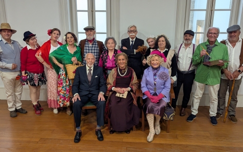Representación de fin de curso del grupo de teatro Espazo +60 Pontevedra