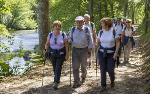 Ruta de sendeirismo e xantar campestre - Espazo +60 Monforte