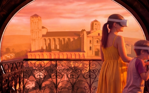 Experiencia de realidade virtual COMPOSTELLA EXPEDITIO: unha viaxe á orixe do Camiño, en Santiago de Compostela