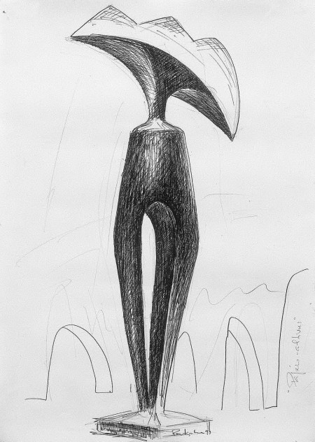 Boceto de passaro altivus