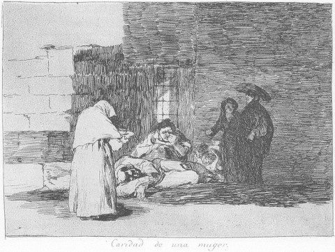 Caridad de una muger