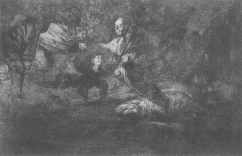 Disparate fúnebre