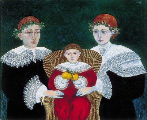 Nai, pai e filla das mazás