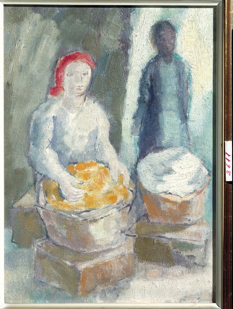 Vendedora de laranxas