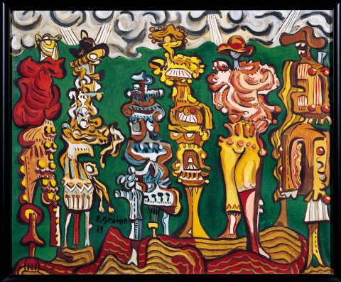 CONTRABANDISTAS PASANDO LA FRONTERA