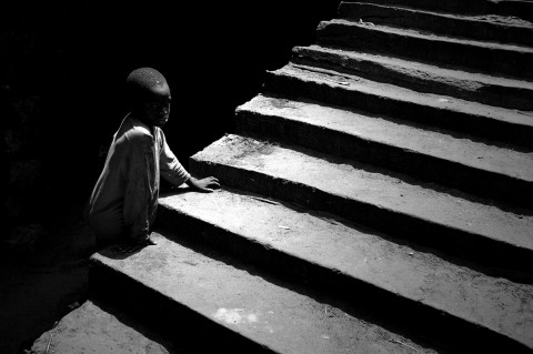 ESCALERA EN EL DESIERTO (MALI)