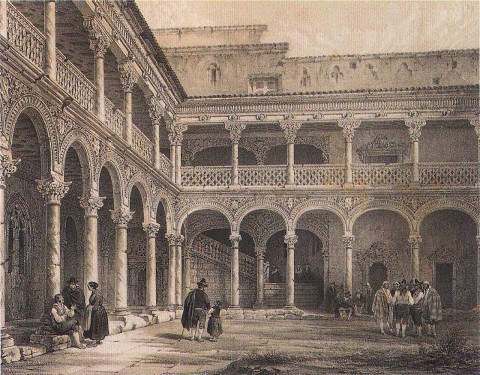 Patio del Palacio Arzobispal de Alcalá de Henares
