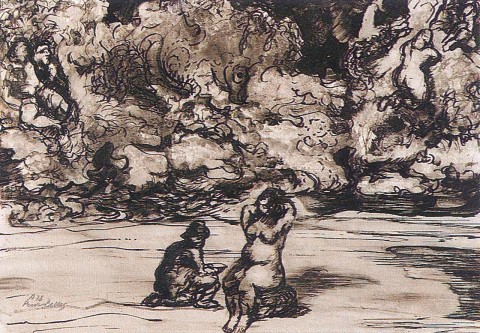 El artista y la modelo