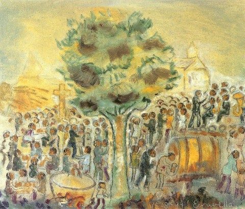 Fiesta en el camino San Juan de Portas