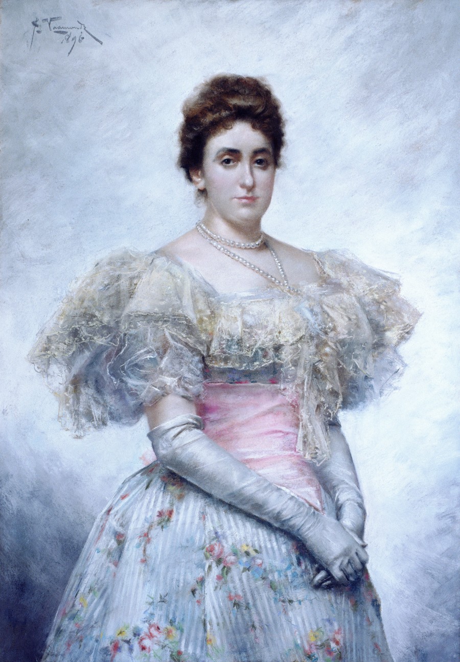 Retrato de la marquesa de Valdeterrazo, 1896 Afundación