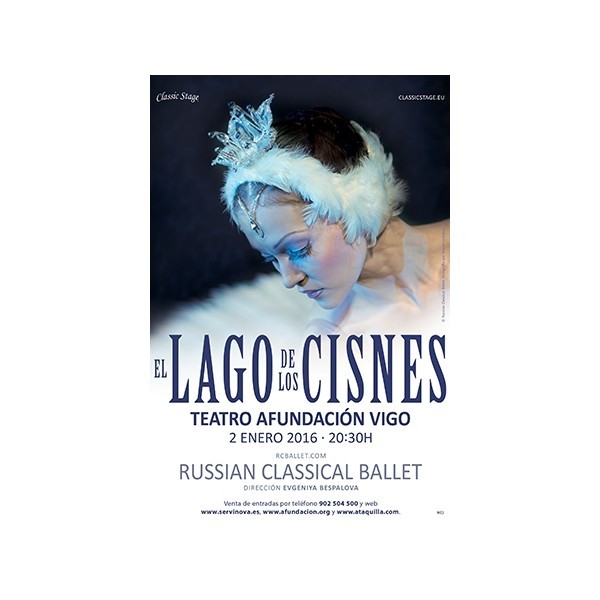Afundación trae a Vigo la espectacular representación sobre hielo de El lago de los cisnes  