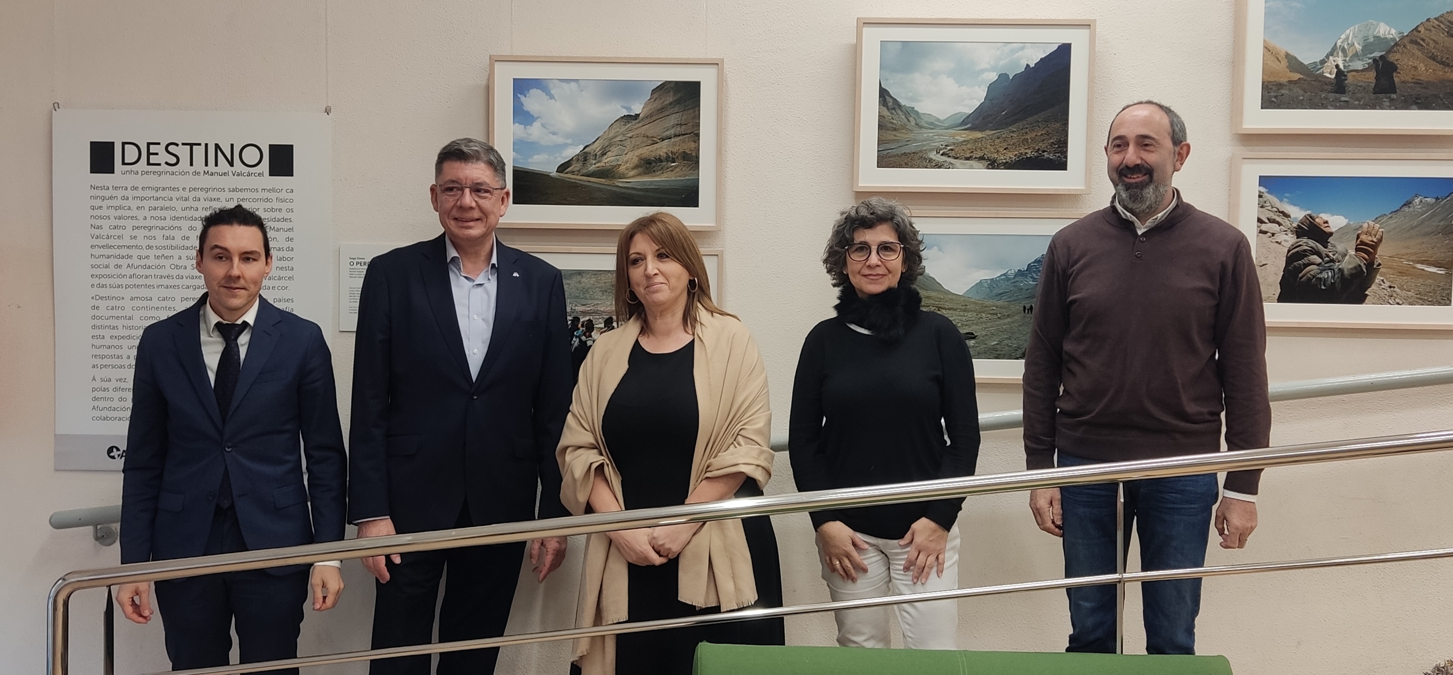 ABANCA, Afundación y el Concello de Allariz presentan «Destino. Unha peregrinación de Manuel Valcárcel»