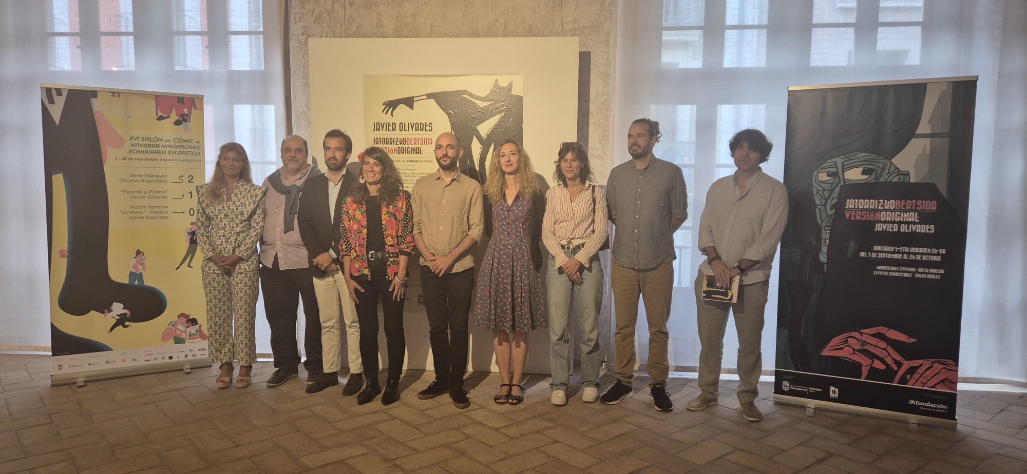 Afundación presenta en el Salón del Cómic de Navarra «Versión original» de Javier Olivares Afundación presenta en el Salón del Cómic de Navarra «Versión original» de Javier Olivares