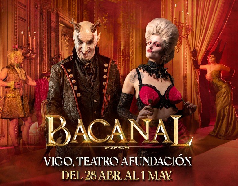 Las entradas para «Bacanal», en el Teatro Afundación Vigo a la venta en Ataquilla.com