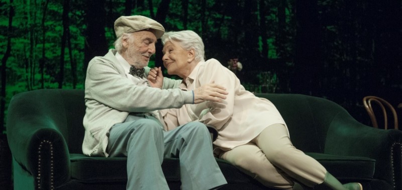 En el estanque dorado, con Lola Herrera y Héctor Alterio, llega mañana a Vigo