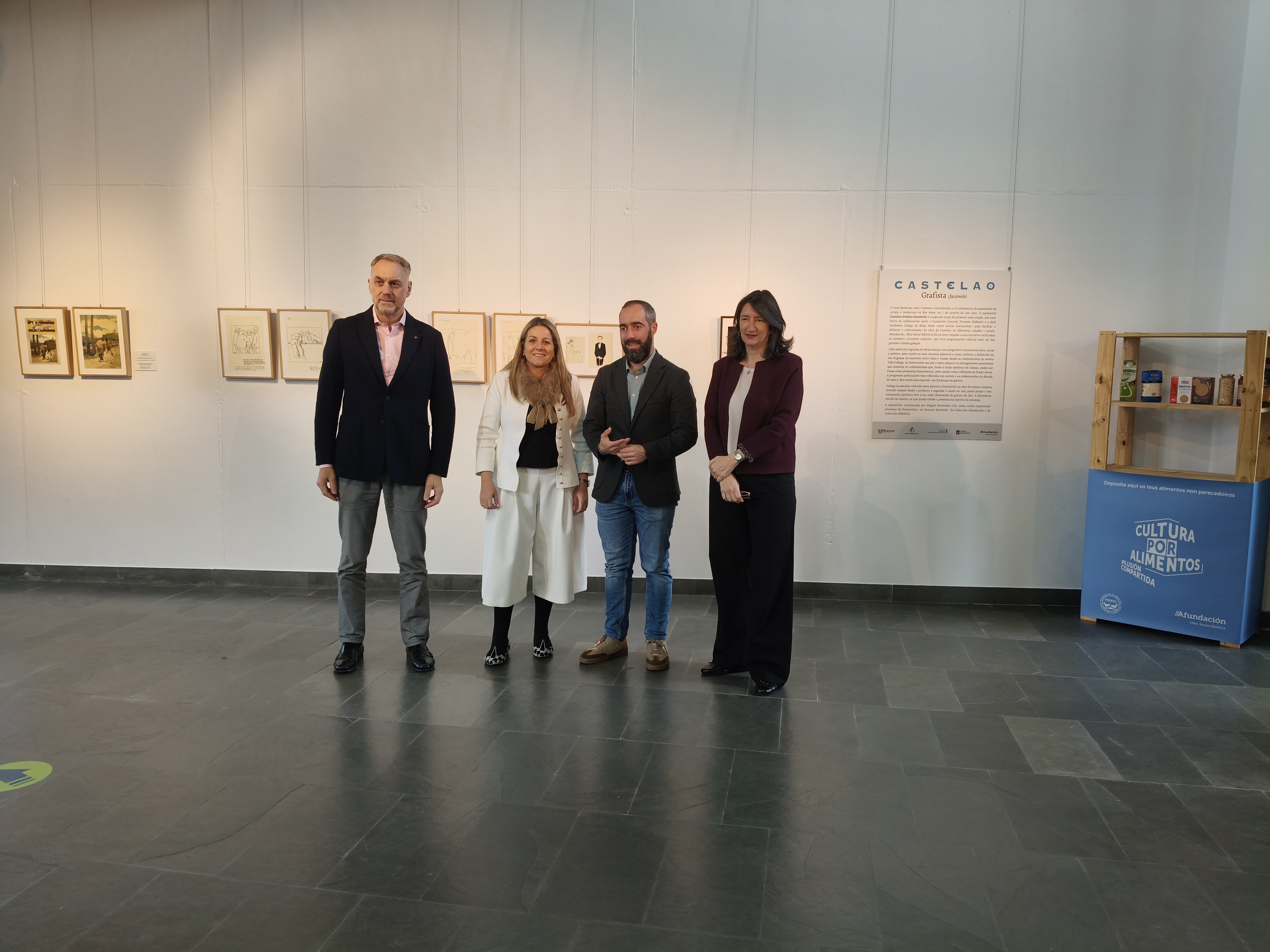 Afundación presenta «Castelao grafista (facsímile)» en Rianxo, la localidad natal del insigne intelectual gallego