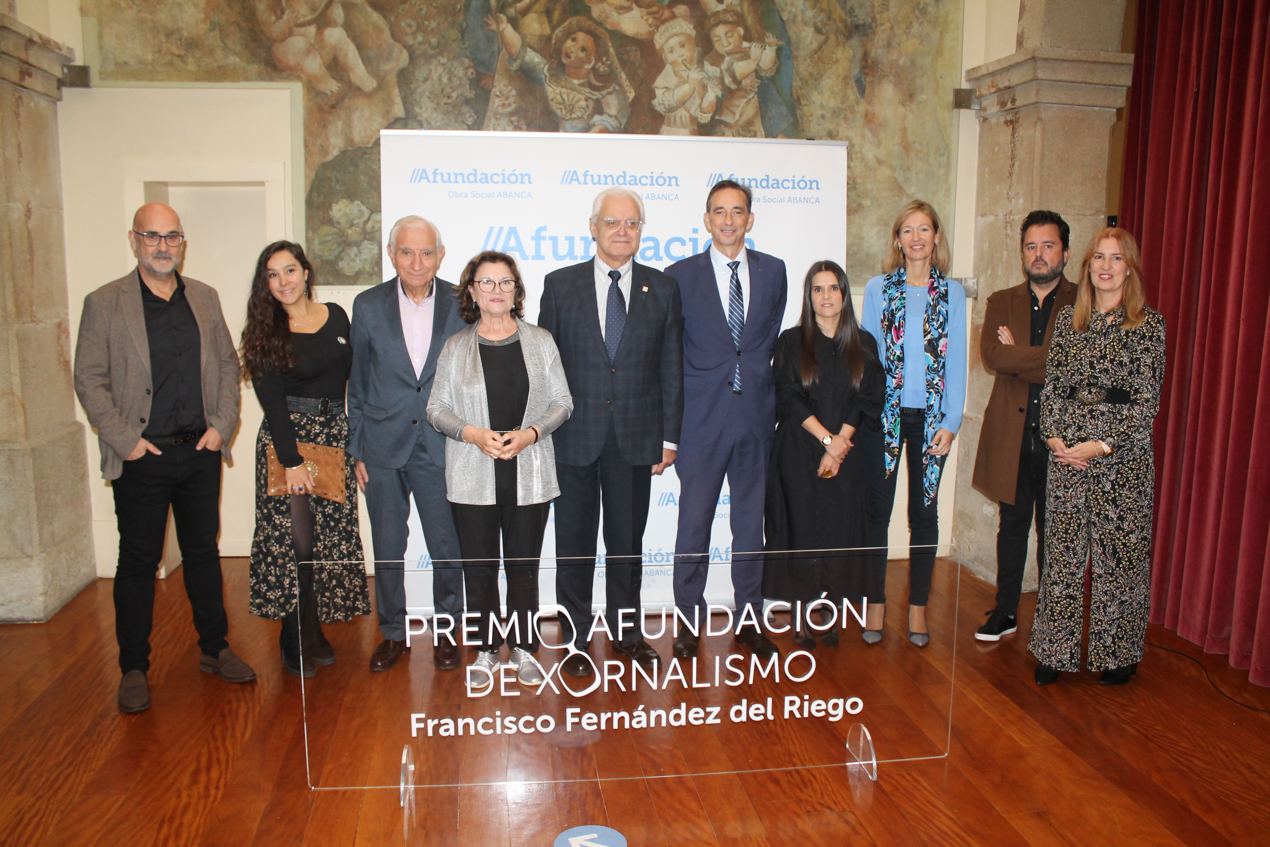 Francisco Castro recibe o XIX Premio Afundación de Xornalismo Fernández del Riego