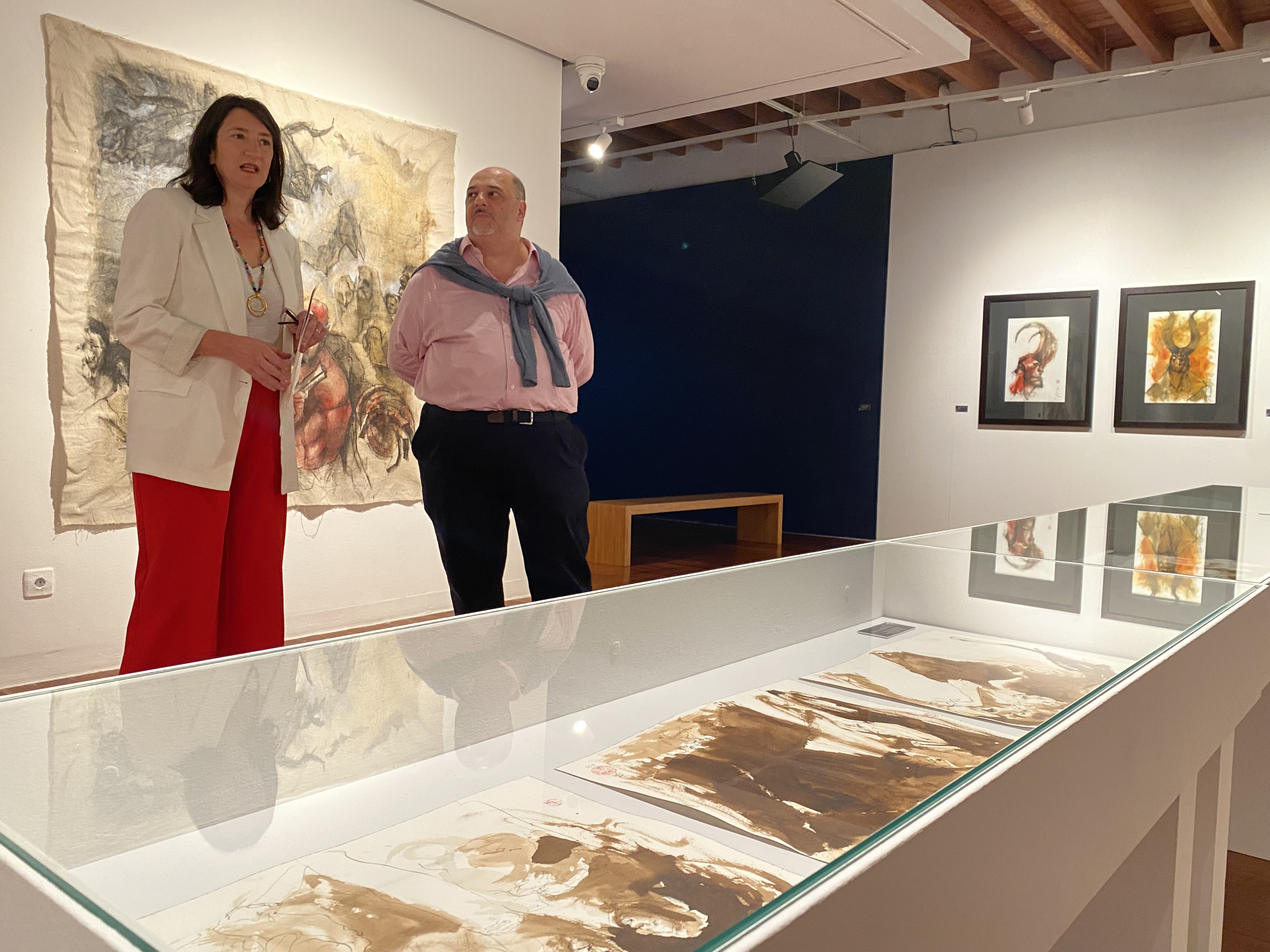 Stéphane Levallois, imprescindible no cine fantástico, mestura os monstros de Goya con Hellboy na nova exposición de Afundación Stéphane Levallois, imprescindible no cine fantástico, mestura os monstros de Goya con Hellboy na nova exposición de Afundación