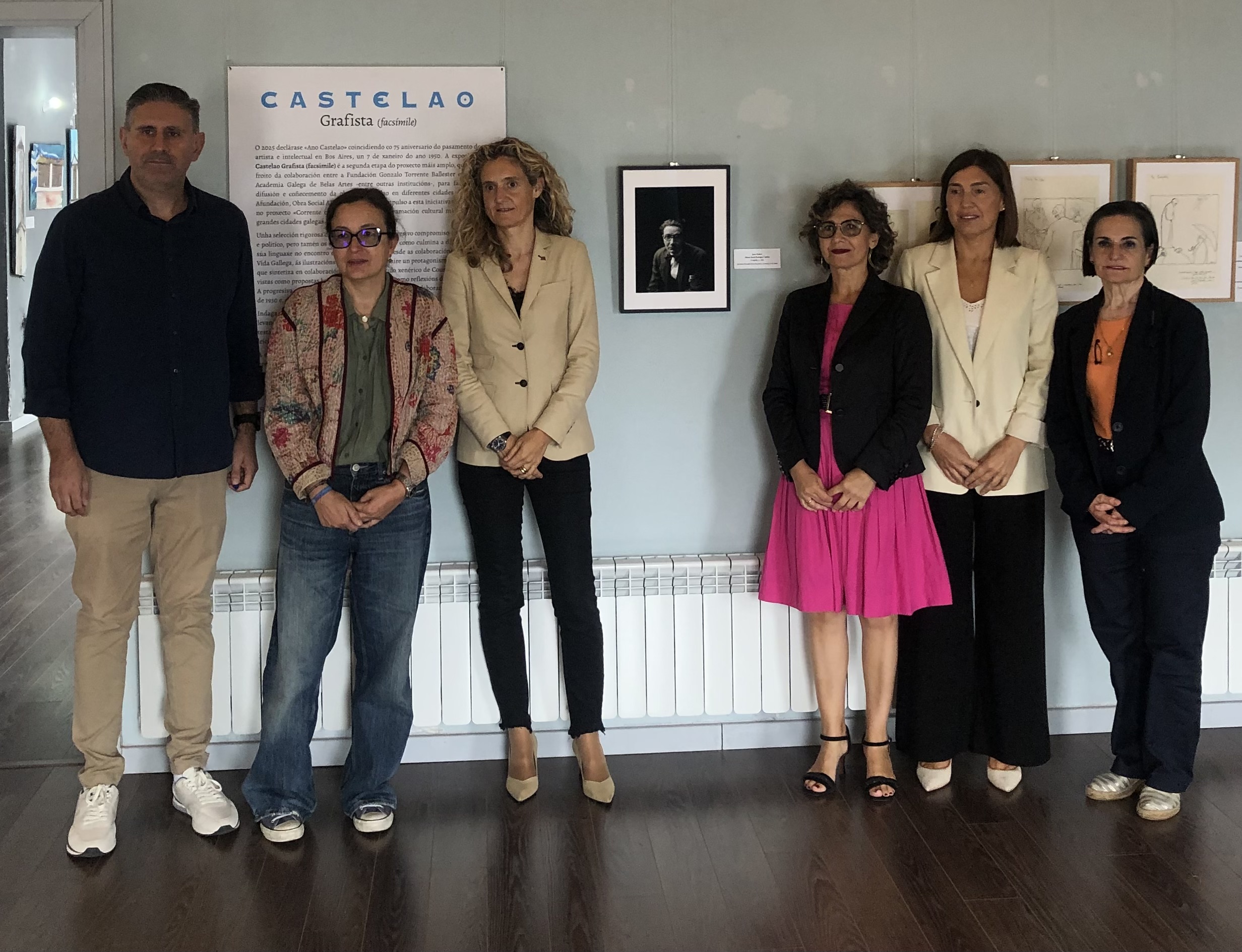 Afundación, ABANCA y el Concello de Sarria inauguran la exposición «Castelao grafista (facsímile)»