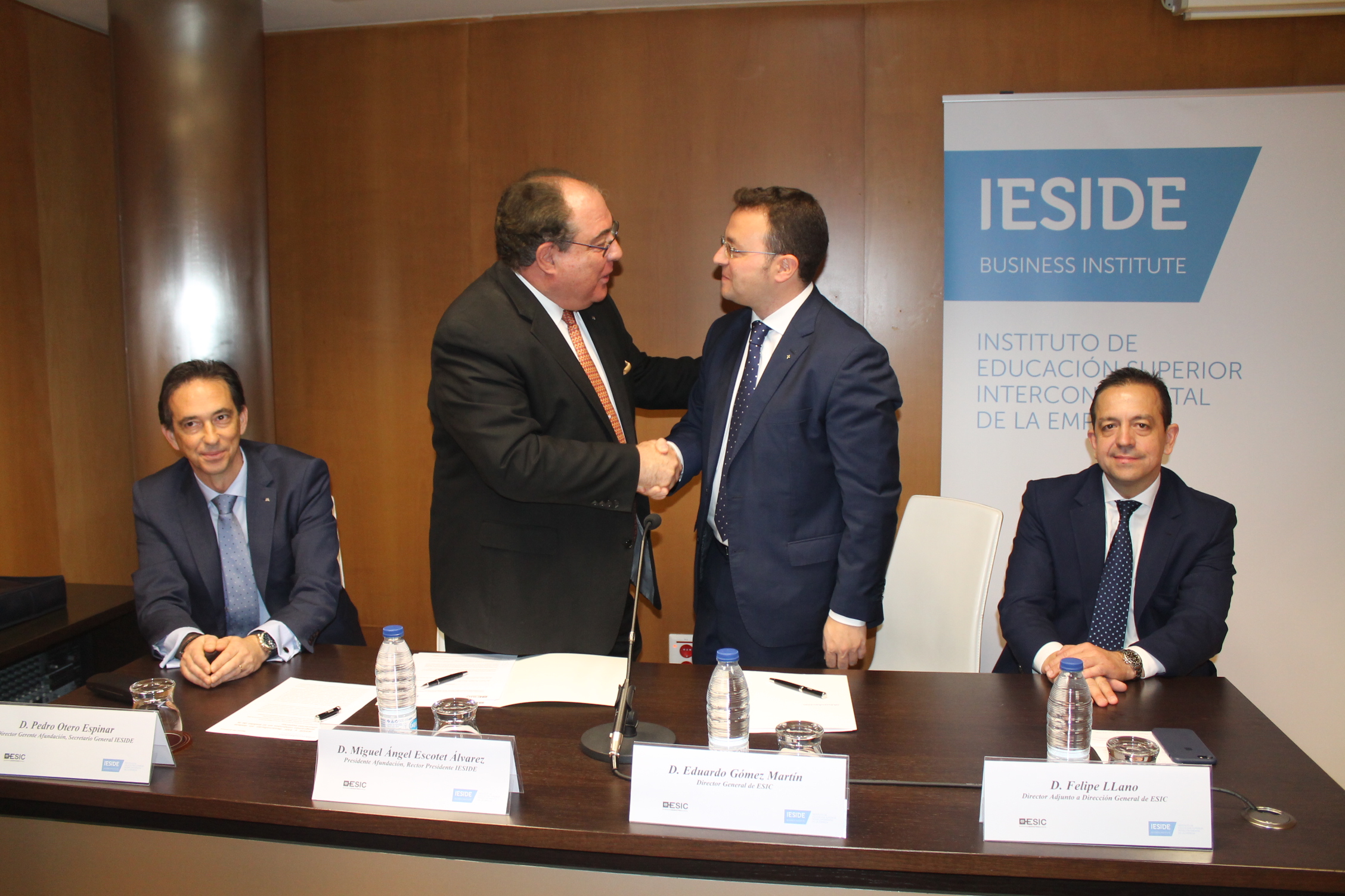 IESIDE y ESIC desarrollarán en Galicia programas conjuntos en el ámbito de la educación superior 