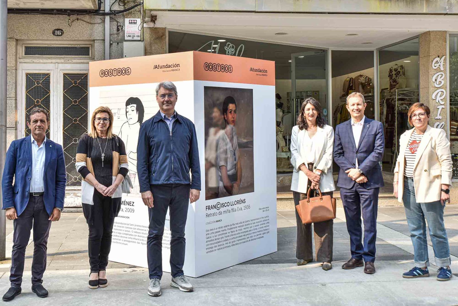 ABANCA, Afundación y el Concello do Grove presentan «Rostros das coleccións de ABANCA e Afundación»