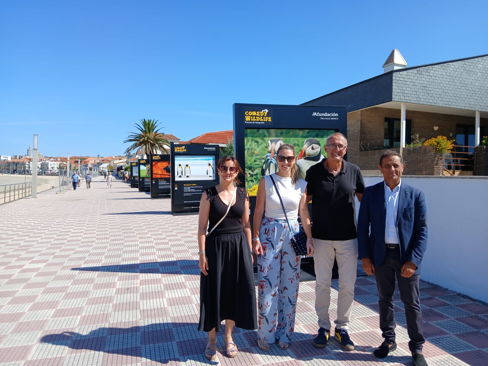 ABANCA, Afundación y el Concello de Nigrán presentan «Comedy Wildlife», un mensaje de sostenibilidad en clave de humor