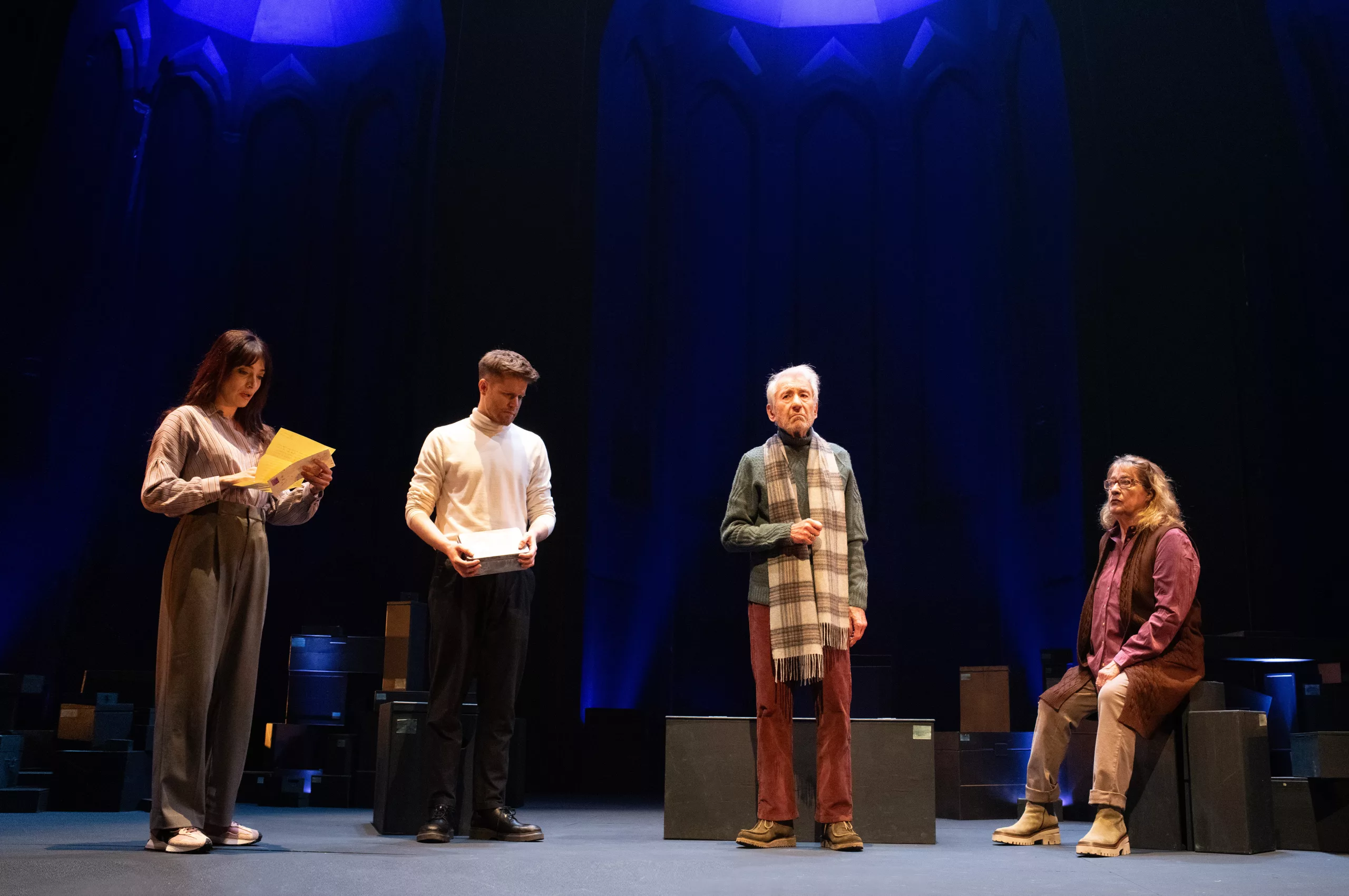 La obra La colección, con José Sacristán y Ana Marzoa, inaugura mañana la Temporada de Abonos del Teatro Afundación Vigo